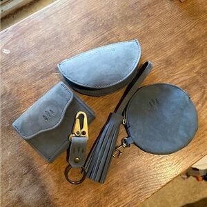 PLG Storm Bundle. Seesaw Pouch, Bozeman Wallet, Gordita, Tassel and Keychain.